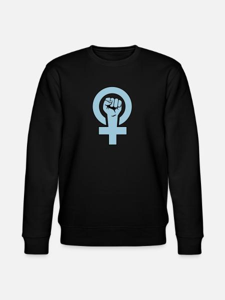Feminist - feminist - Stanley/Stella CHANGER Unisex Organic Sweatshirt - black