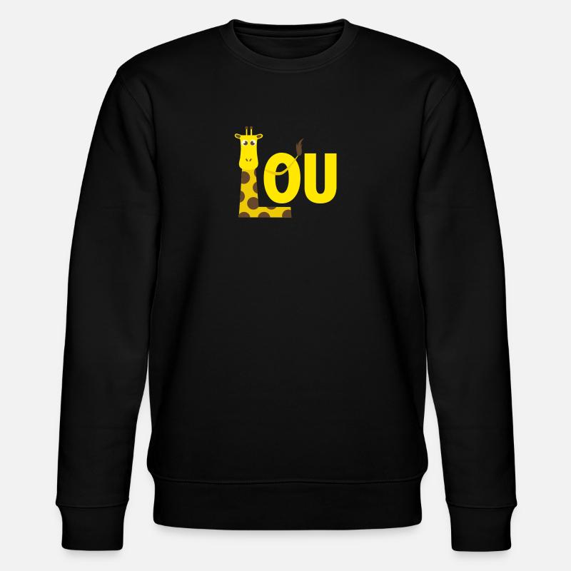 Lou - Stanley/Stella Unisex Bio-Sweatshirt CHANGER  - Schwarz