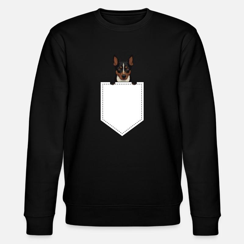 Cadeau de chien Kelpie - Sweat bio CHANGER Stanley/Stella Unisexe - noir