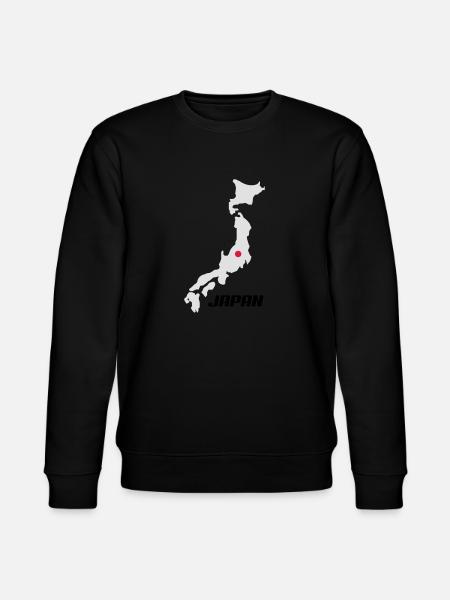 japan3 - Stanley/Stella Unisex Bio-Sweatshirt CHANGER  - Schwarz
