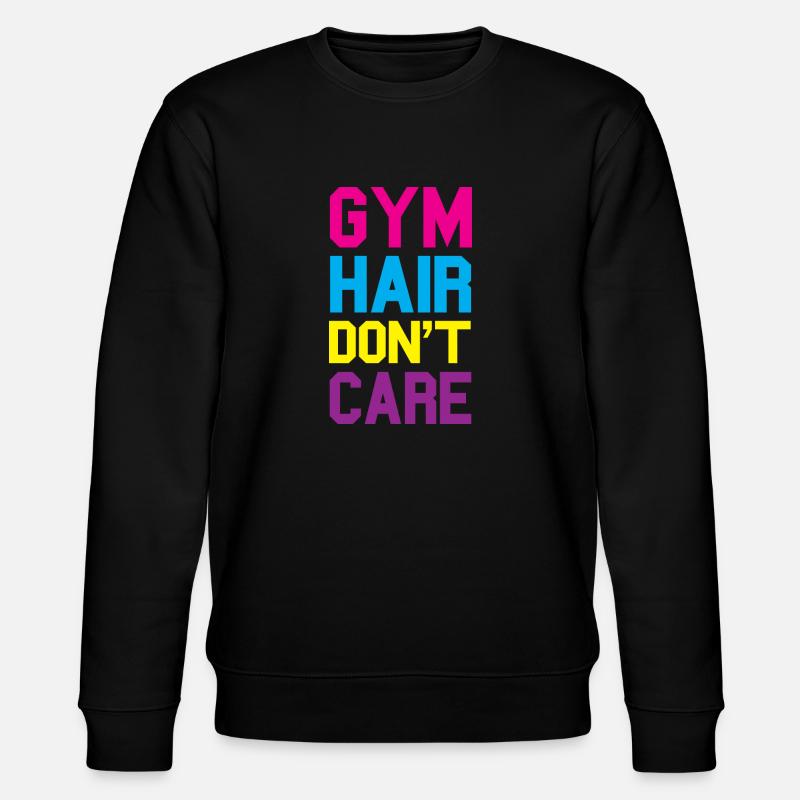 Gym - Stanley/Stella Unisex Bio-Sweatshirt CHANGER  - Schwarz