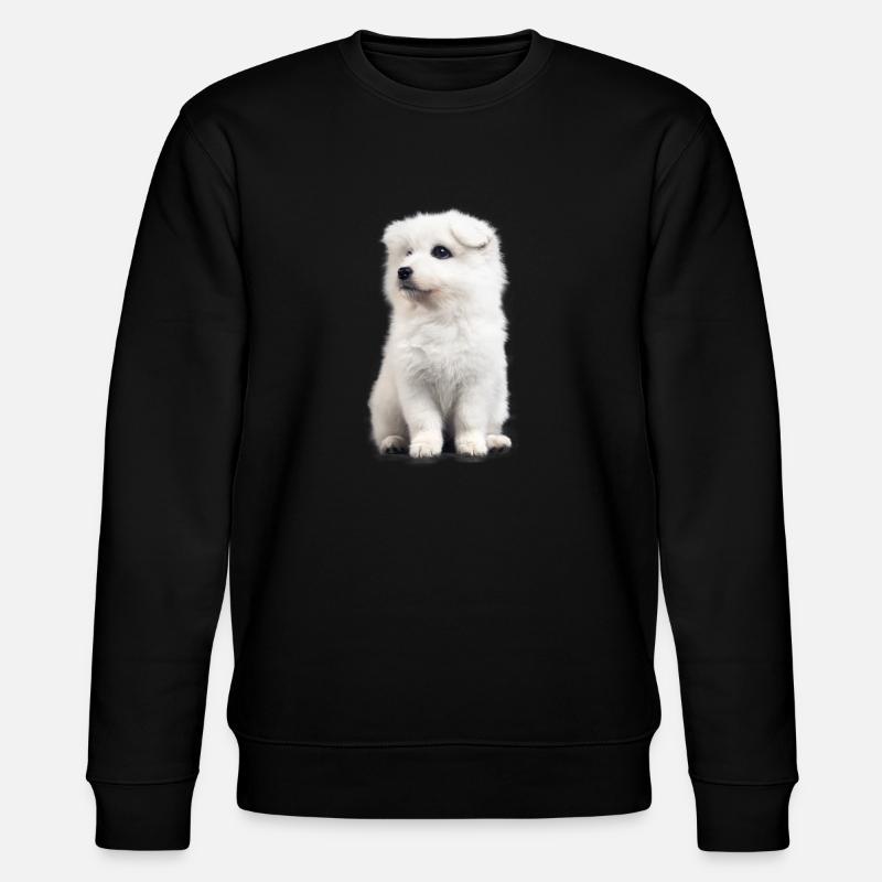 Samoyed dog fun - Stanley/Stella CHANGER Unisex Organic Sweatshirt - black