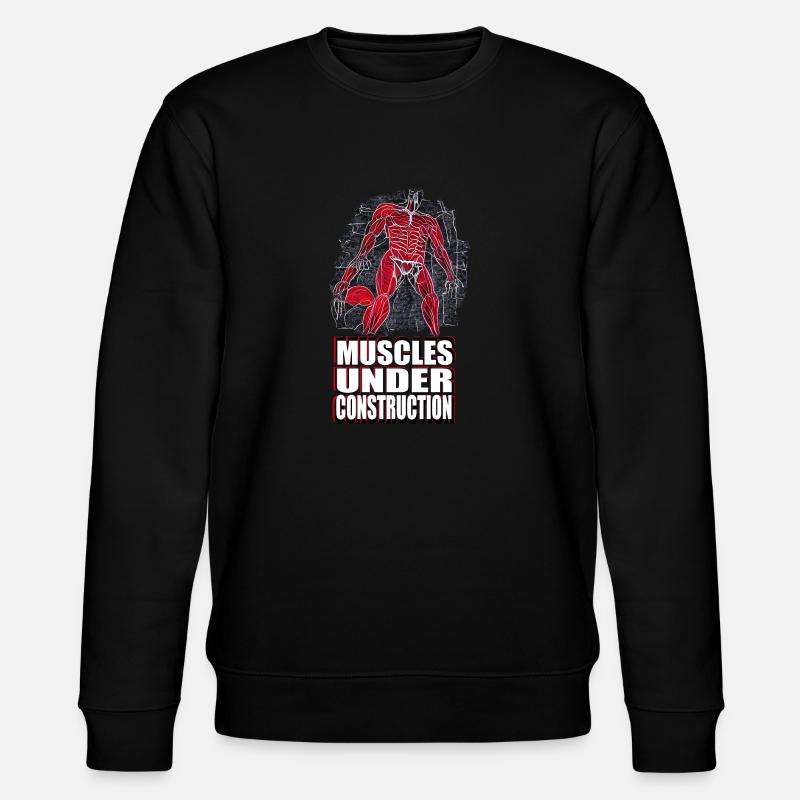 Muscles en construction - Sweat bio CHANGER Stanley/Stella Unisexe - noir