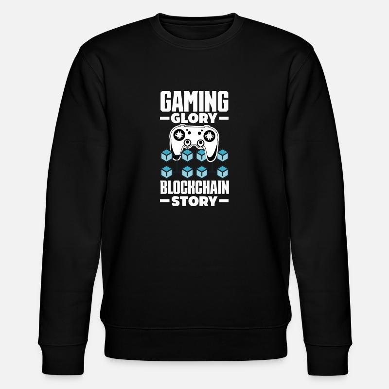 Crypto-monnaie Récompenses Gaming Blockchain Gamer - Sweat bio CHANGER Stanley/Stella Unisexe - noir