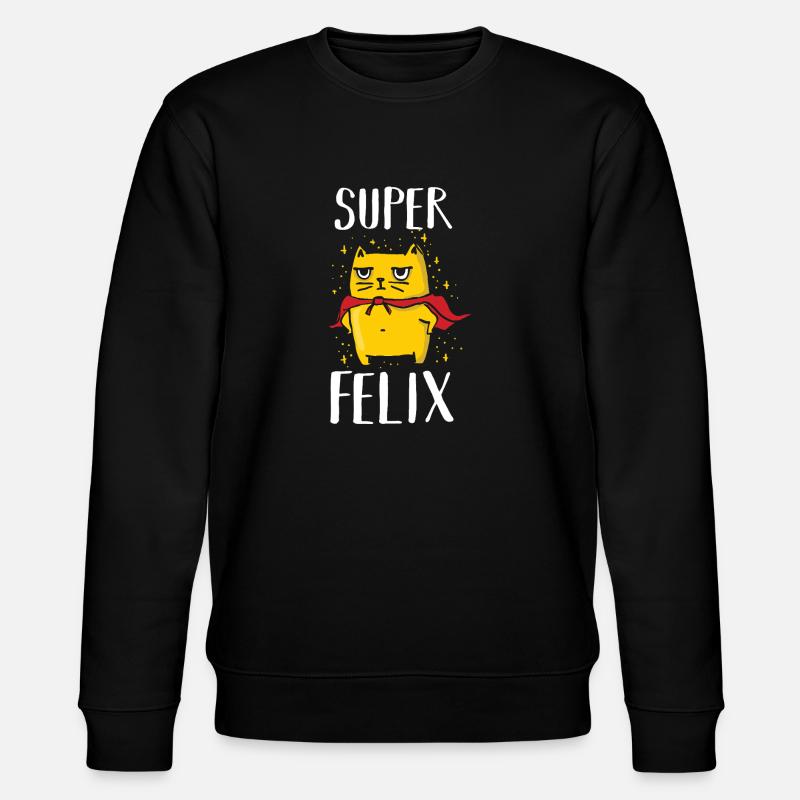 Felix - Stanley/Stella Unisex Bio-Sweatshirt CHANGER  - Schwarz