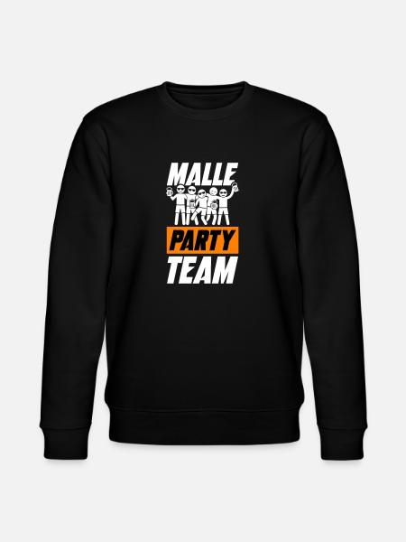 Malle Party Team - Stanley/Stella CHANGER Unisex Organic Sweatshirt - black