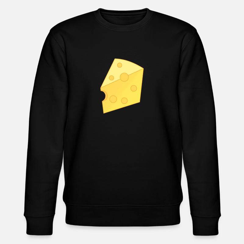 Käse - Stanley/Stella Unisex Bio-Sweatshirt CHANGER  - Schwarz