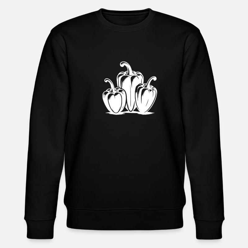 Poivrons classiques Trois Poivres - Sweat bio CHANGER Stanley/Stella Unisexe - noir