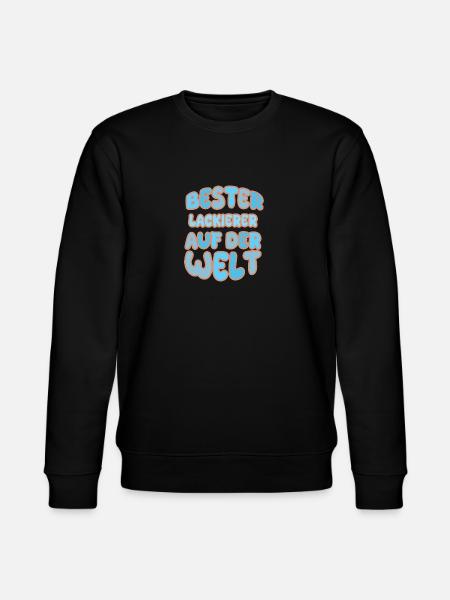 Gift for painter - Stanley/Stella CHANGER Unisex Organic Sweatshirt - black