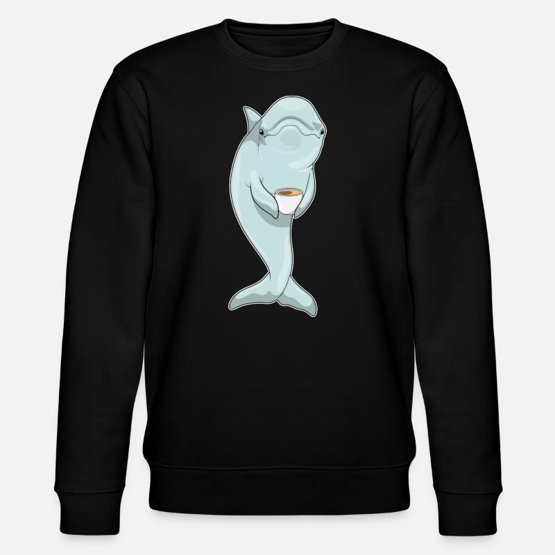Café Dolphin - Sweat bio CHANGER Stanley/Stella Unisexe - noir
