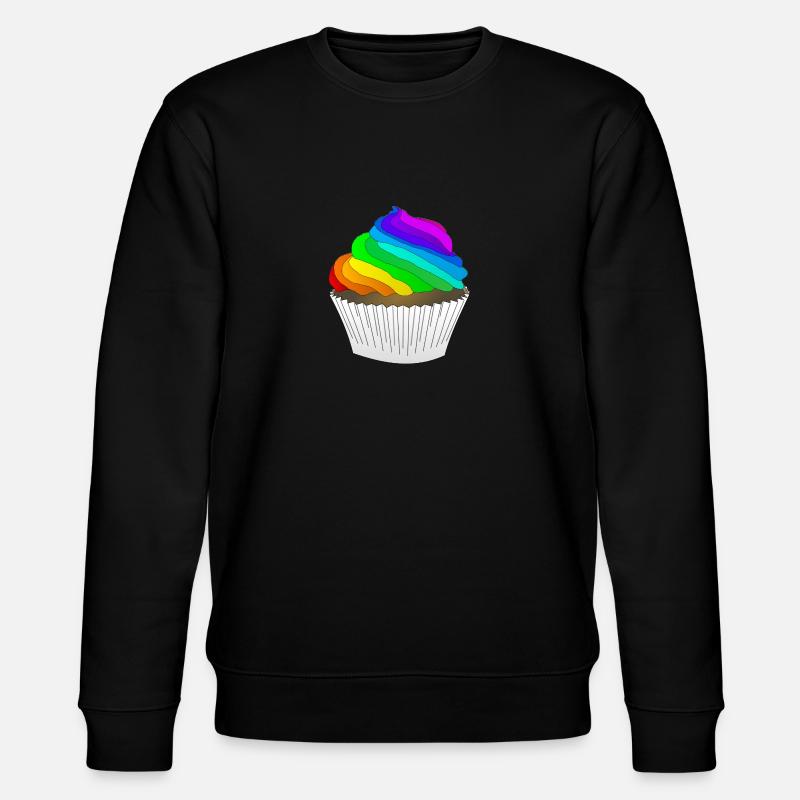 Cupcake - Stanley/Stella Unisex Bio-Sweatshirt CHANGER  - Schwarz