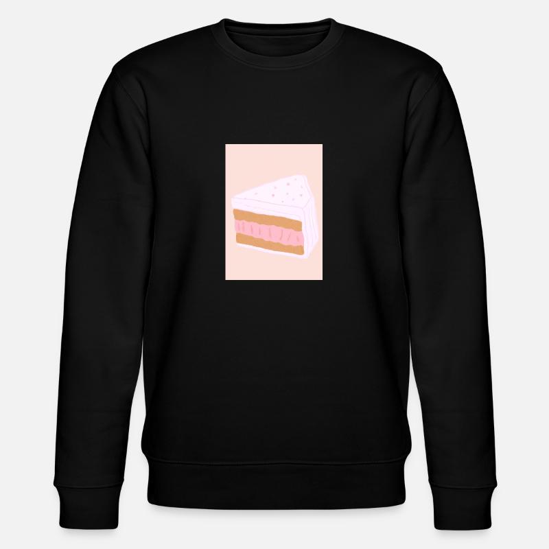 Pastell-Kuchen - Stanley/Stella Unisex Bio-Sweatshirt CHANGER  - Schwarz