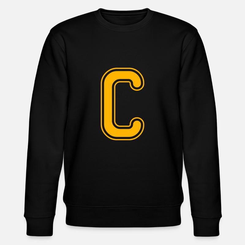 Lettre C - Sweat bio CHANGER Stanley/Stella Unisexe - noir