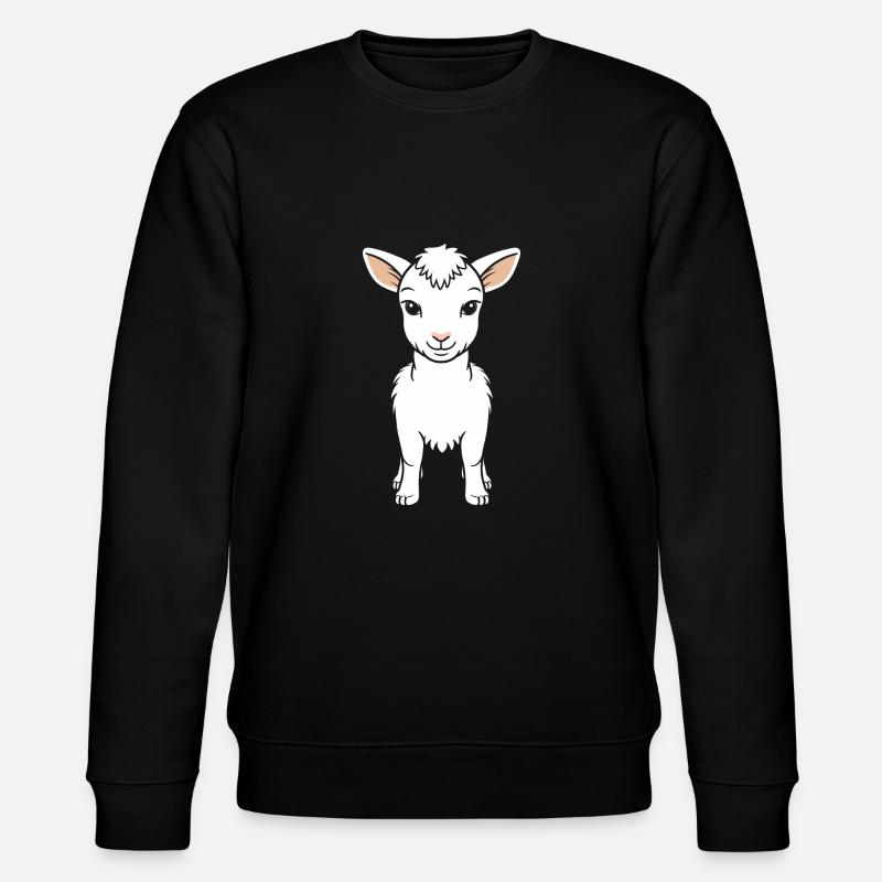 Citation humour petite chèvre - Sweat bio CHANGER Stanley/Stella Unisexe - noir
