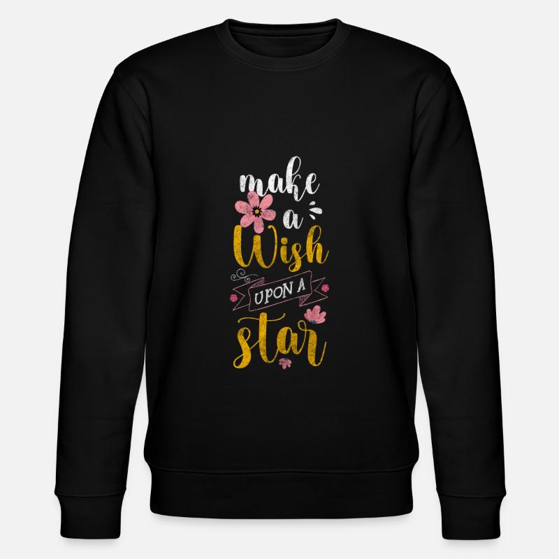 Starry Sky Wish Space Moon - Sweat bio CHANGER Stanley/Stella Unisexe - noir