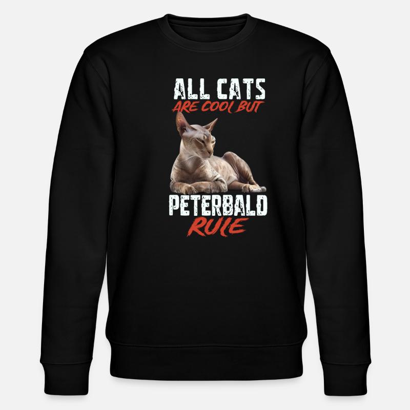 Peterbald - Sweat bio CHANGER Stanley/Stella Unisexe - noir