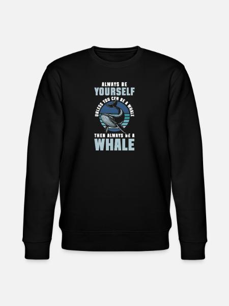 Mer Nature Vie marine - Sweat bio CHANGER Stanley/Stella Unisexe - noir