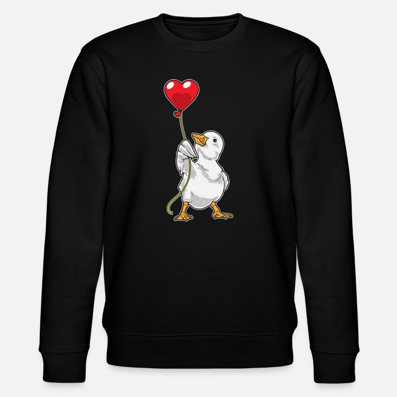 Ballon canard - Sweat bio CHANGER Stanley/Stella Unisexe - noir