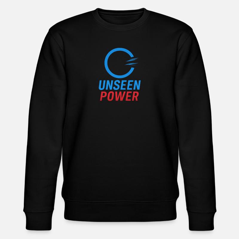 Energizing Power Abstraktes Design - Stanley/Stella Unisex Bio-Sweatshirt CHANGER  - Schwarz