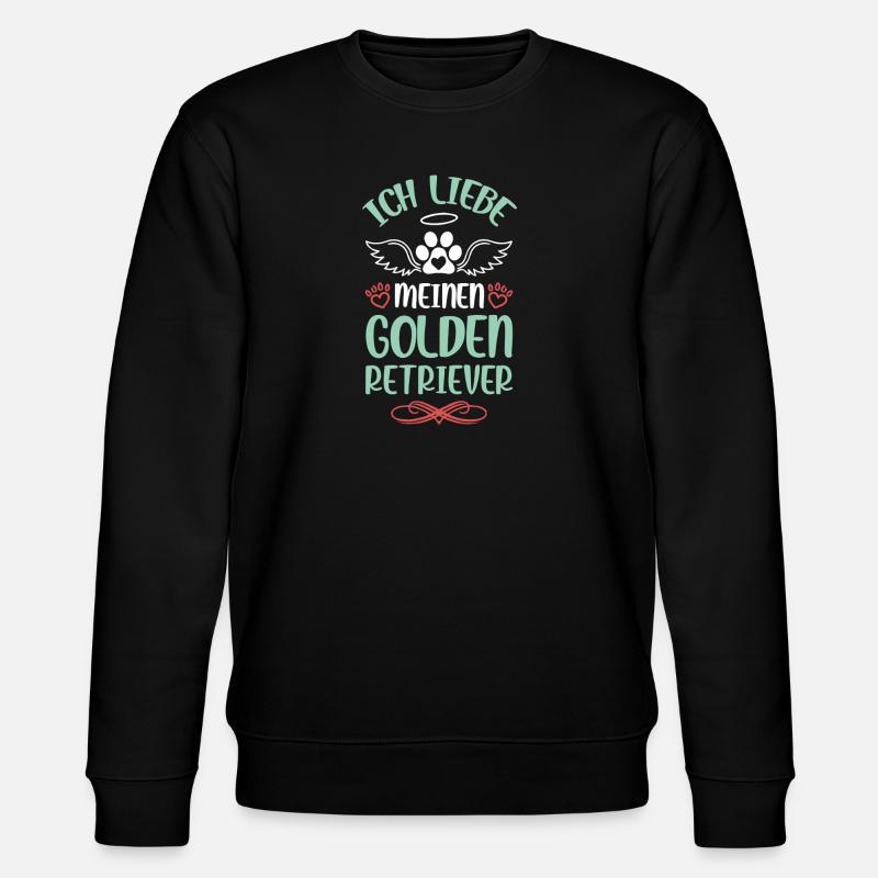 J’adore mon golden retriever - Sweat bio CHANGER Stanley/Stella Unisexe - noir
