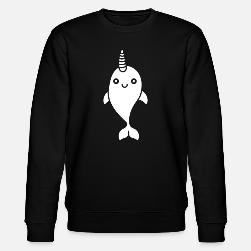 Narwal - Stanley/Stella Unisex Bio-Sweatshirt CHANGER  - Schwarz