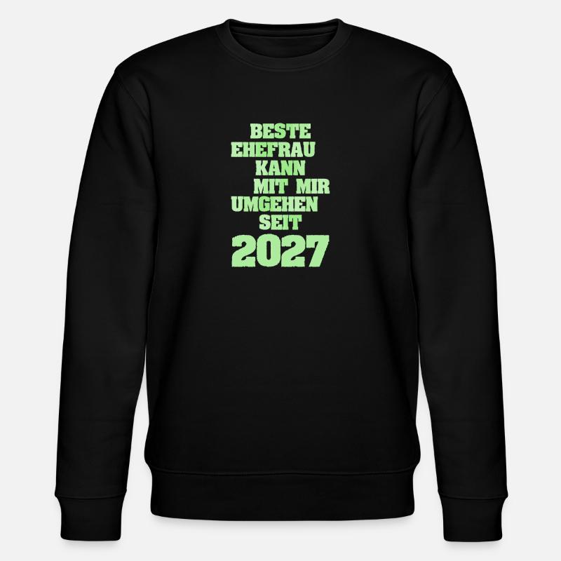 2027 - Sweat bio CHANGER Stanley/Stella Unisexe - noir