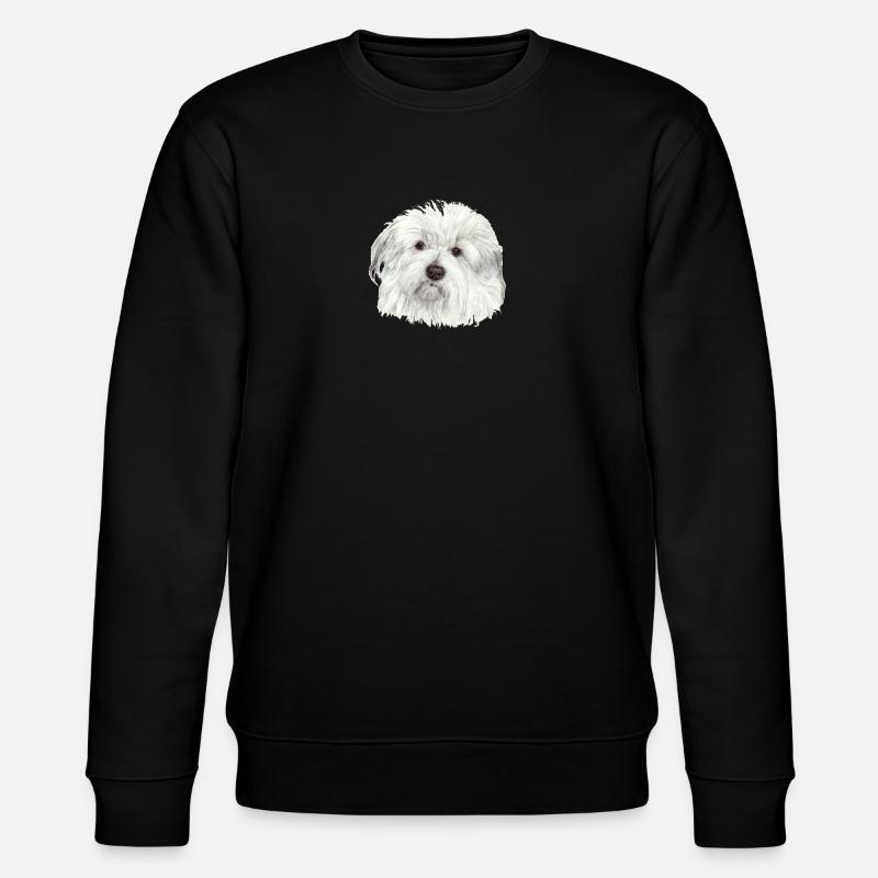 Coton-de-Tuléar - Sweat bio CHANGER Stanley/Stella Unisexe - noir