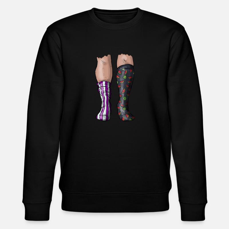 Socken - Stanley/Stella Unisex Bio-Sweatshirt CHANGER  - Schwarz