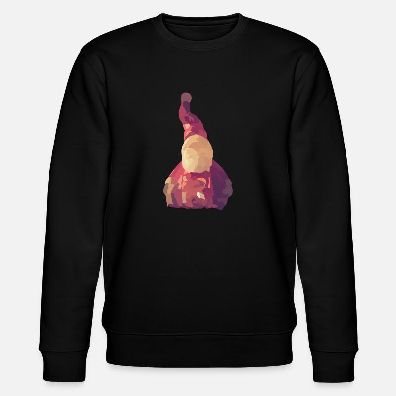 Weihnachtsmann - Stanley/Stella Unisex Bio-Sweatshirt CHANGER  - Schwarz