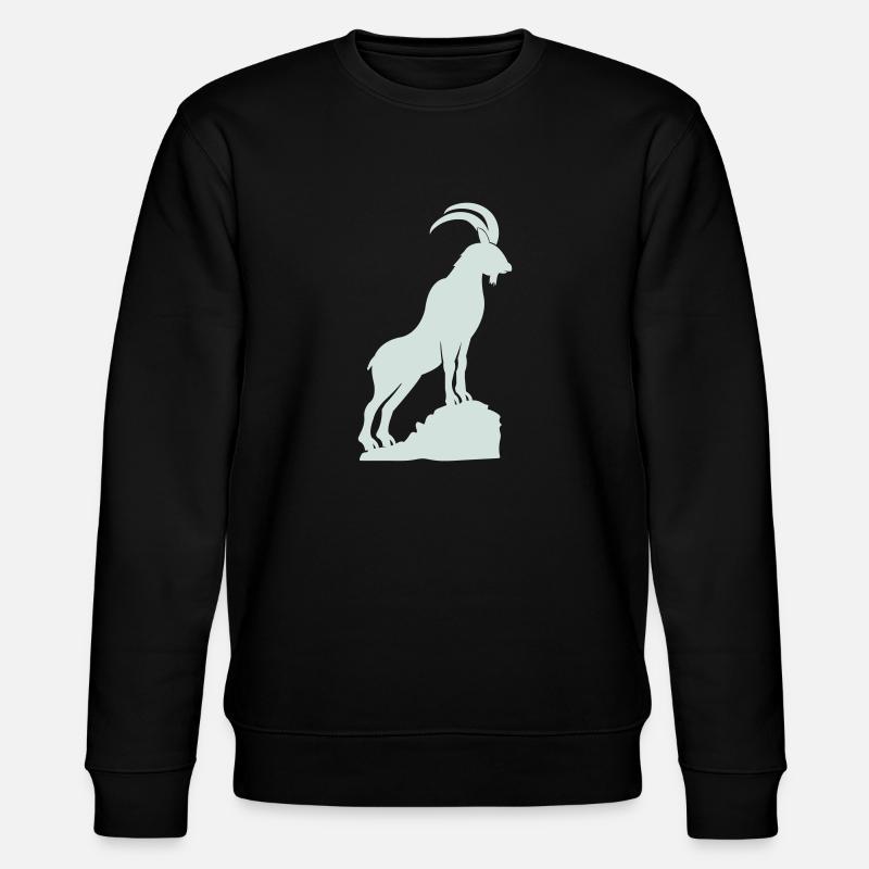 Capricorne 01 - Sweat bio CHANGER Stanley/Stella Unisexe - noir