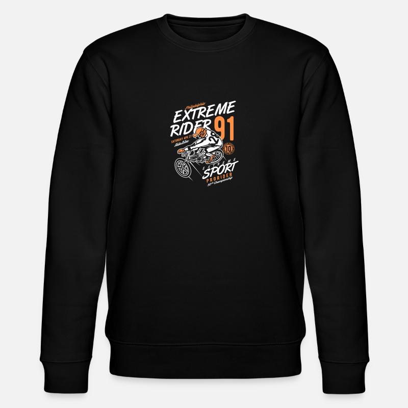 extrême Rider2 - Sweat bio CHANGER Stanley/Stella Unisexe - noir
