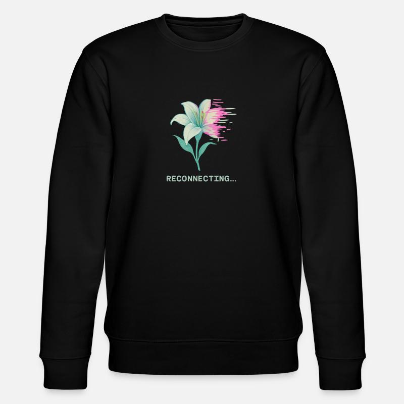 Reconnecting - Stanley/Stella Unisex Bio-Sweatshirt CHANGER  - Schwarz