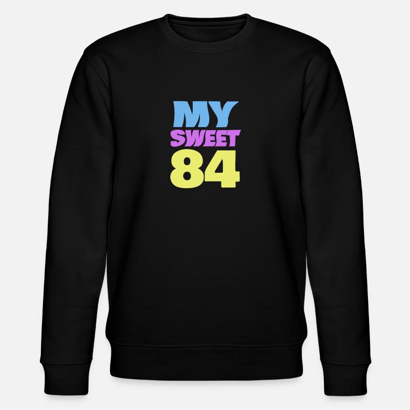 Sweet 84 - Stanley/Stella Unisex Bio-Sweatshirt CHANGER  - Schwarz