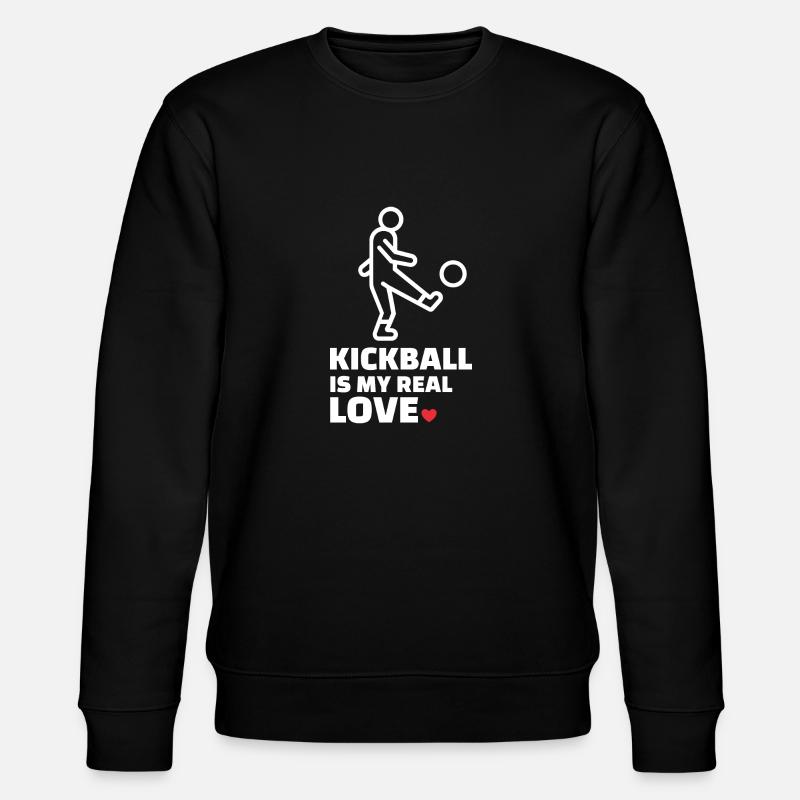 J’adore le kickball - Sweat bio CHANGER Stanley/Stella Unisexe - noir