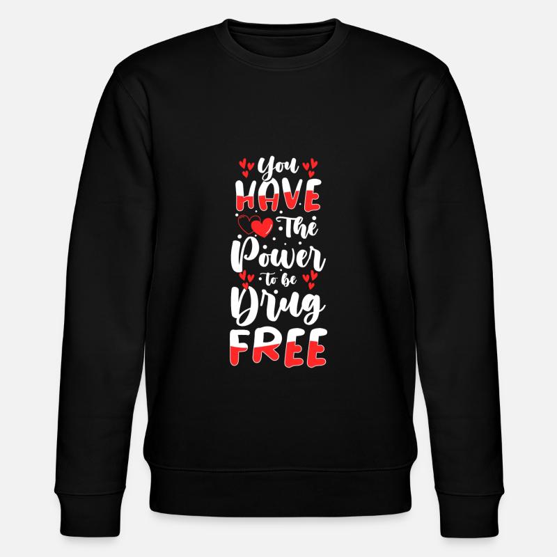 Withdrawal Fasting Dependence Nicotine - Stanley/Stella CHANGER Unisex Organic Sweatshirt - black