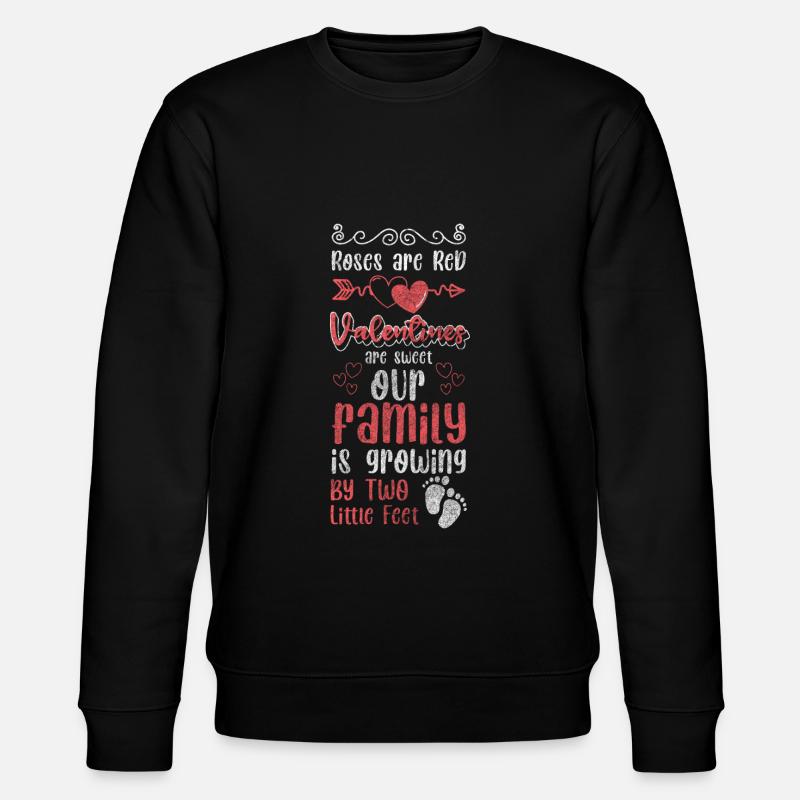 Bébé, Naissance, Coeur, Enfants - Sweat bio CHANGER Stanley/Stella Unisexe - noir