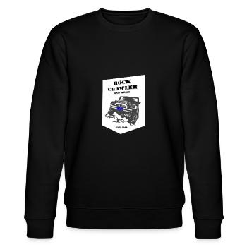 RCAM neu - Stanley/Stella Unisex Bio-Sweatshirt CHANGER  - Schwarz - Vorne - Nik (191cm) & Marisol (170cm)