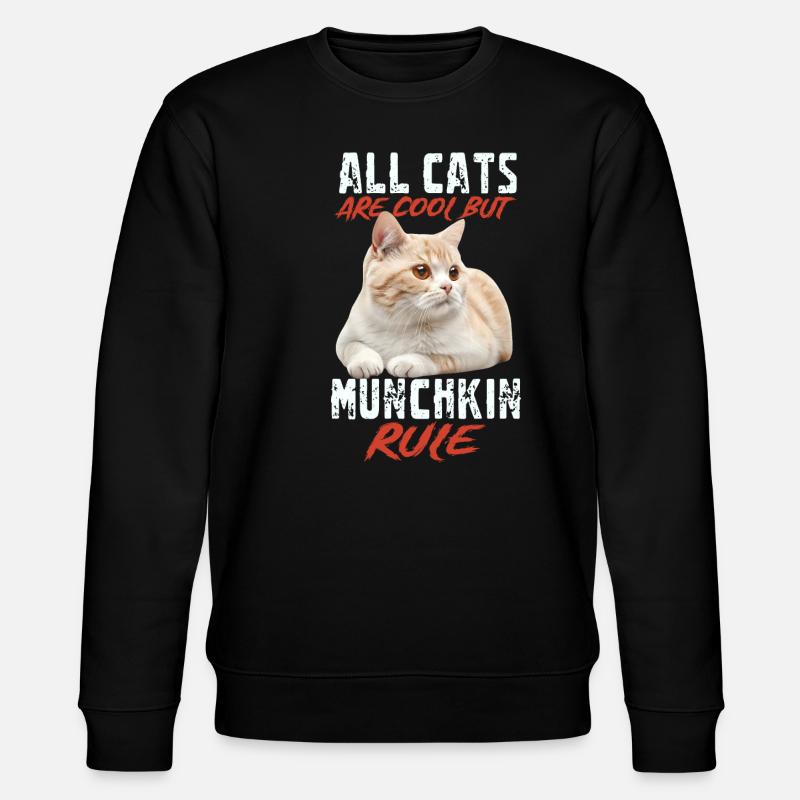 Munchkin - Stanley/Stella CHANGER Unisex Organic Sweatshirt - black