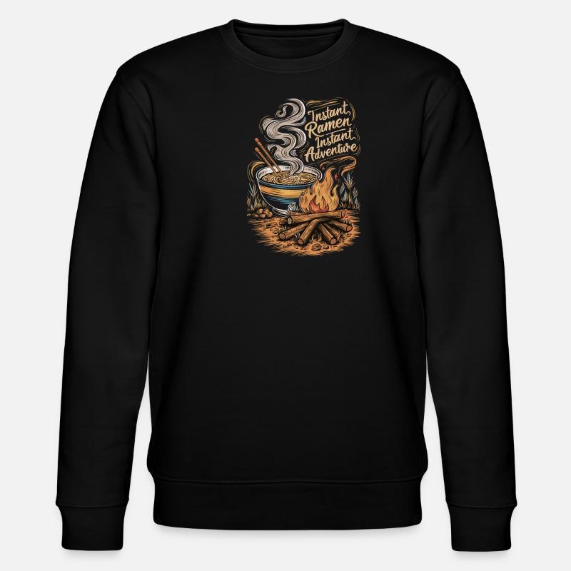 Camping Amateurs de Ramen - Sweat bio CHANGER Stanley/Stella Unisexe - noir