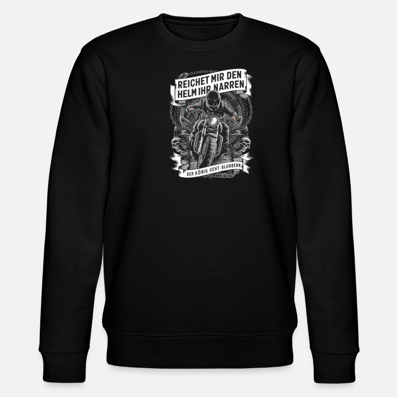 Donne-moi le casque motard motard - Sweat bio CHANGER Stanley/Stella Unisexe - noir