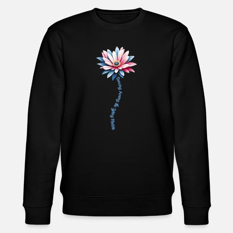 Danse des fleurs de printemps - Sweat bio CHANGER Stanley/Stella Unisexe - noir