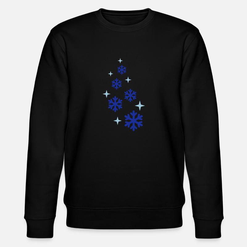 schnee__f2 - Stanley/Stella Unisex Bio-Sweatshirt CHANGER  - Schwarz