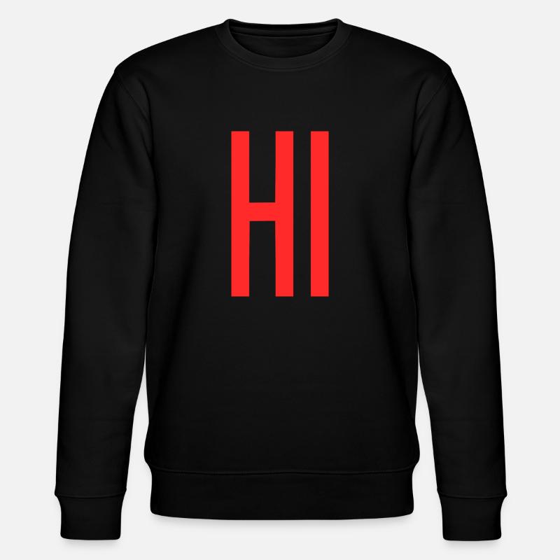 salut - Sweat bio CHANGER Stanley/Stella Unisexe - noir