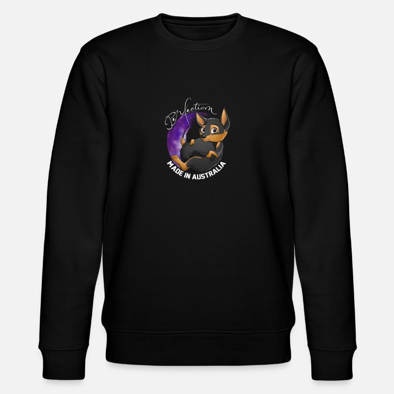 Kelpie Galaxy - Black Fire - Stanley/Stella Unisex Bio-Sweatshirt CHANGER - Schwarz