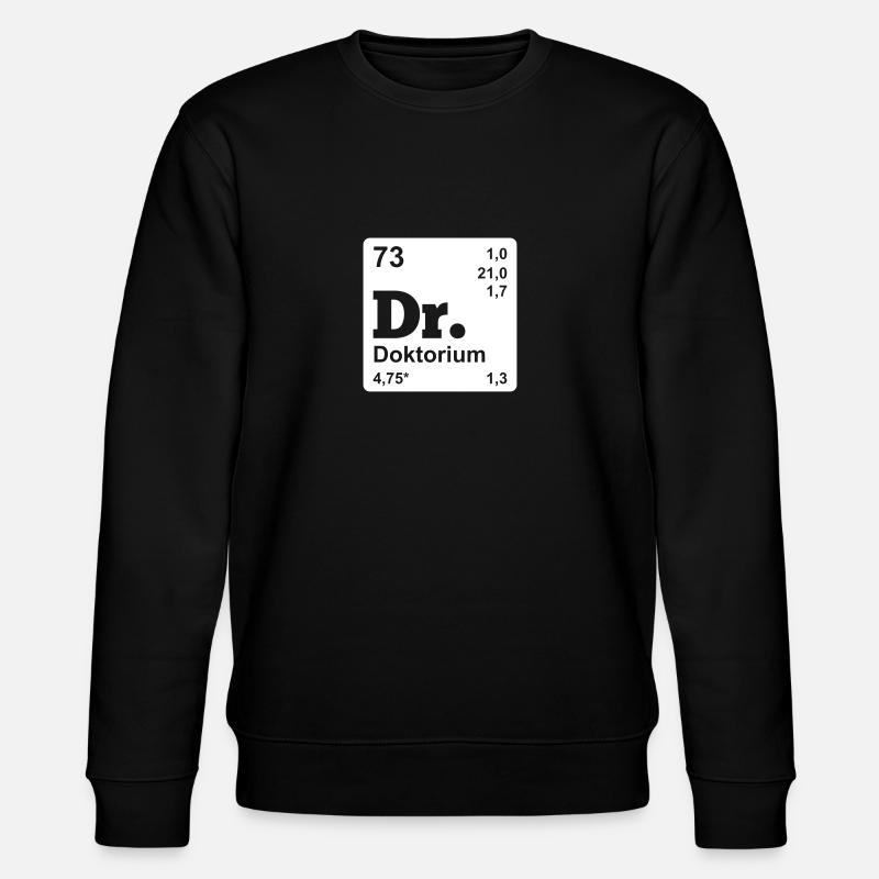 Doktor - Stanley/Stella Unisex Bio-Sweatshirt CHANGER  - Schwarz
