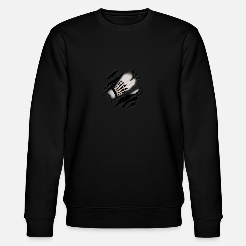 Badminton in mir - Stanley/Stella Unisex Bio-Sweatshirt CHANGER  - Schwarz