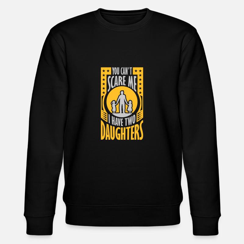 I have two daughters - Stanley/Stella CHANGER Unisex Organic Sweatshirt - black