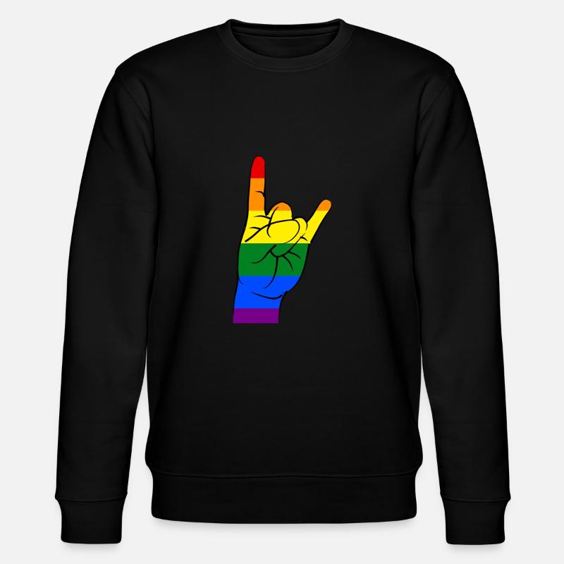 Hard Rock - Stolz - Stanley/Stella Unisex Bio-Sweatshirt CHANGER  - Schwarz