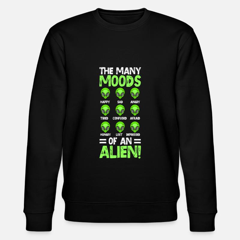 Invasion d’OVNI extraterrestre - Sweat bio CHANGER Stanley/Stella Unisexe - noir