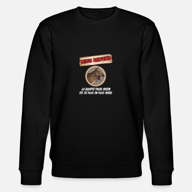 intrus bienvenus - Sweat bio CHANGER Stanley/Stella Unisexe - noir